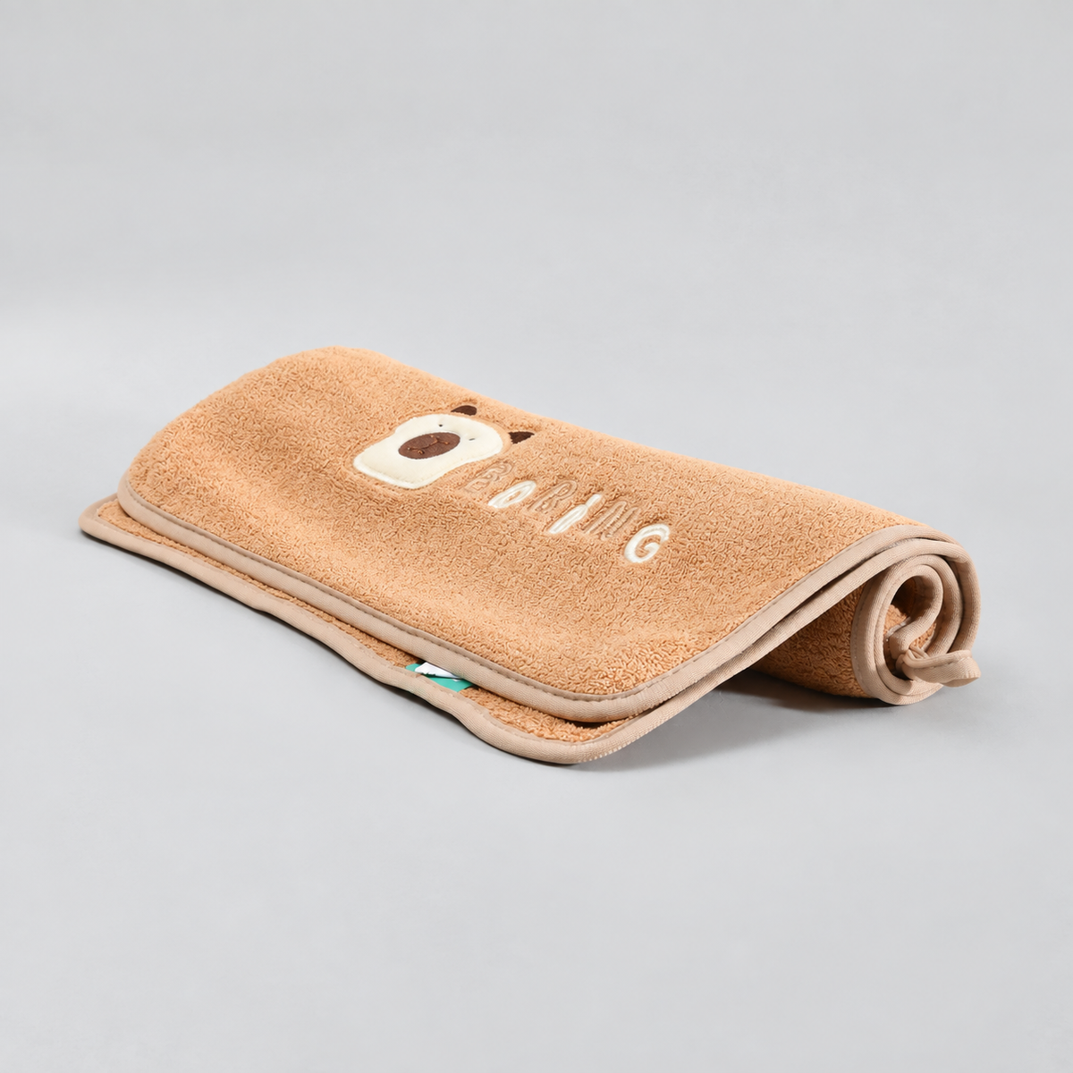 Ultra Cute Capybara Face Towel- Brown