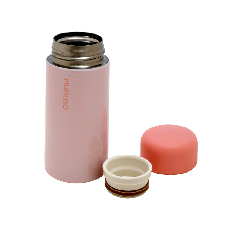 Chic Mini Insulated Water Bottle - Pink / 150 ml Mumuso