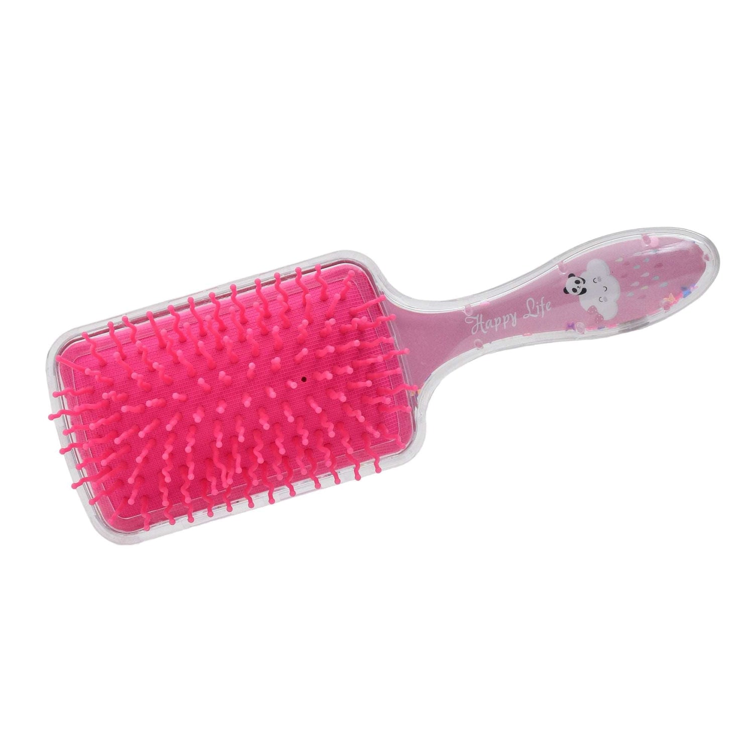 Cloud Soft Air Cushion Hair Brush - Pink Mumuso