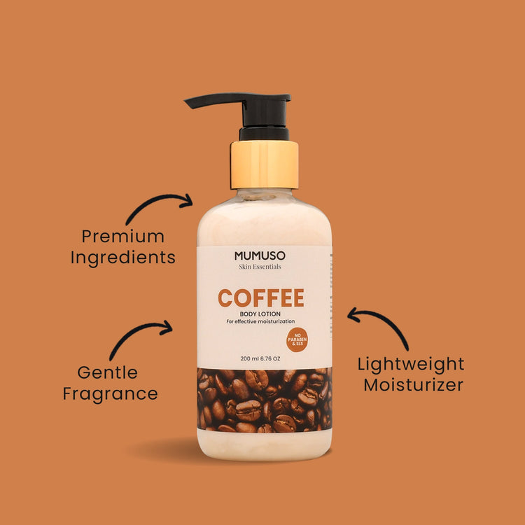 Coffee Body Lotion Mumuso