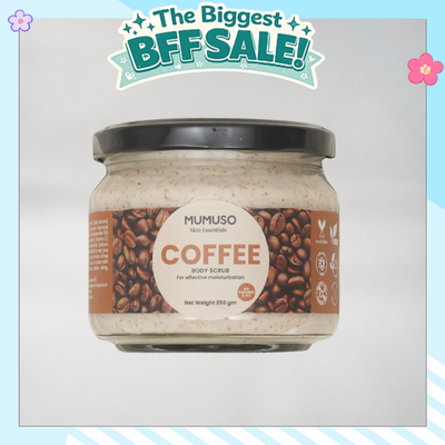 Mumuso Skin Essentials Coffee Body Scrub - 250 gm