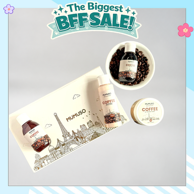 Mumuso Coffee Body Care Gift Set- 4 Products/100ml each