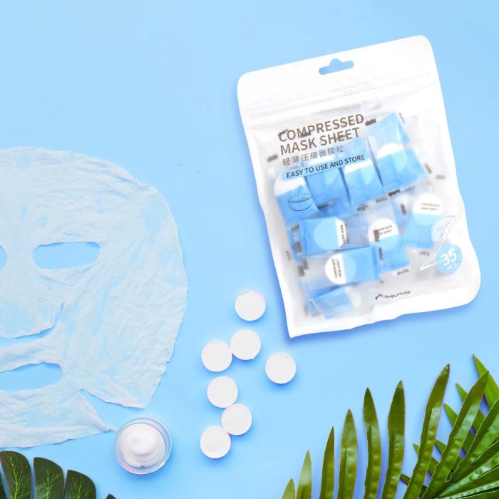 Compressed Facial Mask Set - 35 PCS Mumuso