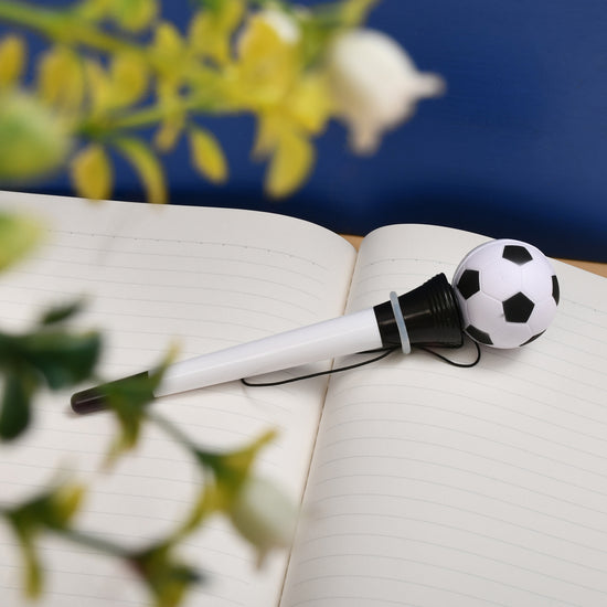 Mumuso’s Football Ball Pen - White & Black