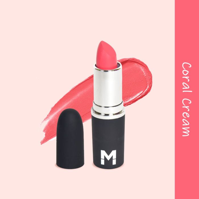 Coral Cream Long Lasting Lipstick - 11 Mumuso
