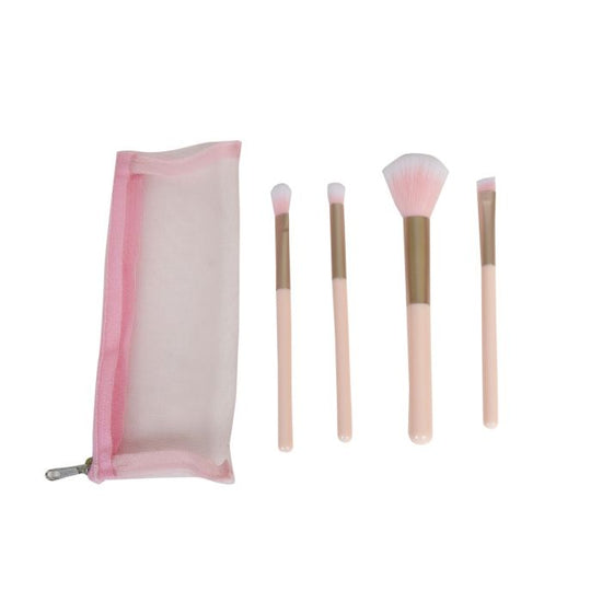 Cosmetic Brush Set - 4 Pcs. Mumuso