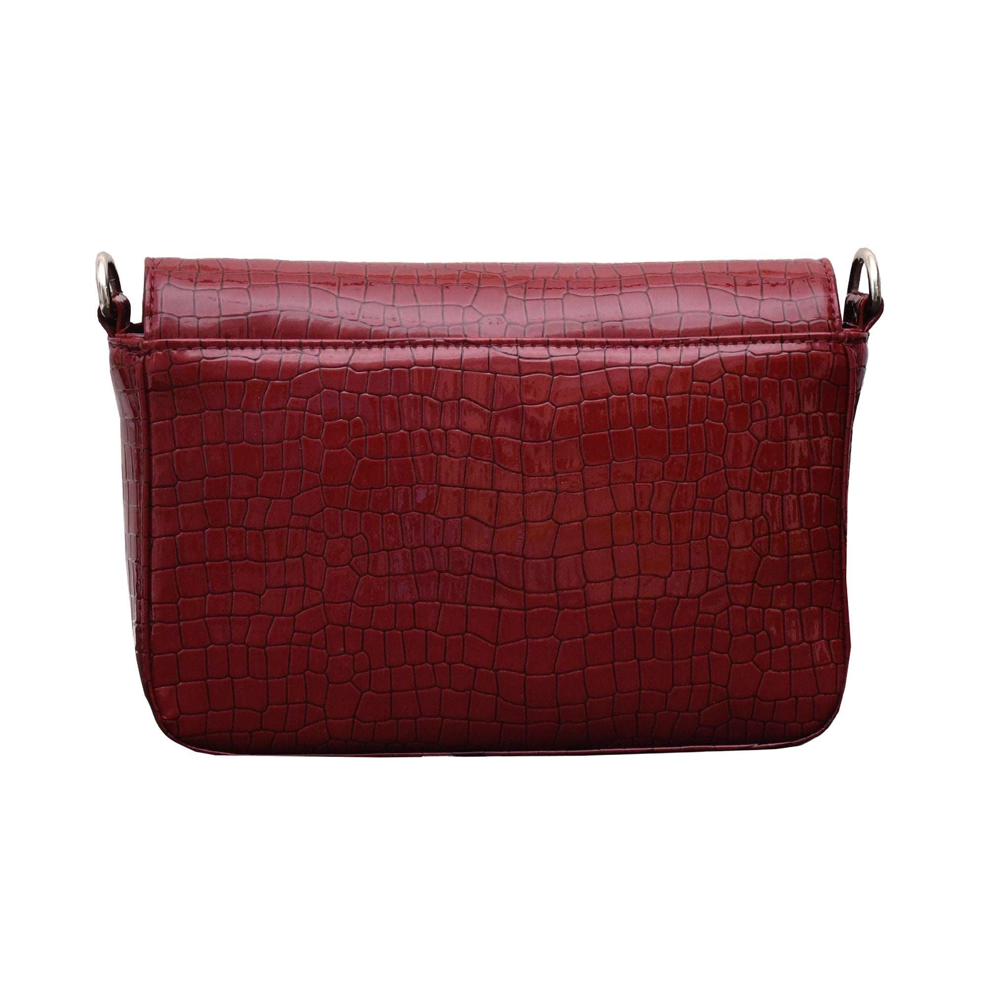 Buy Dressberry Women Maroon Shoulder Bag Maroon Online @ Best Price in  India | Flipkart.com