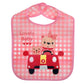 Cute Bear Portable Bib for Babies -Pink Mumuso