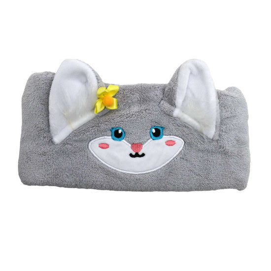 Cute Fox Headband - Grey Mumuso