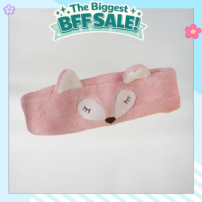 Cute Fox Headband - Pink