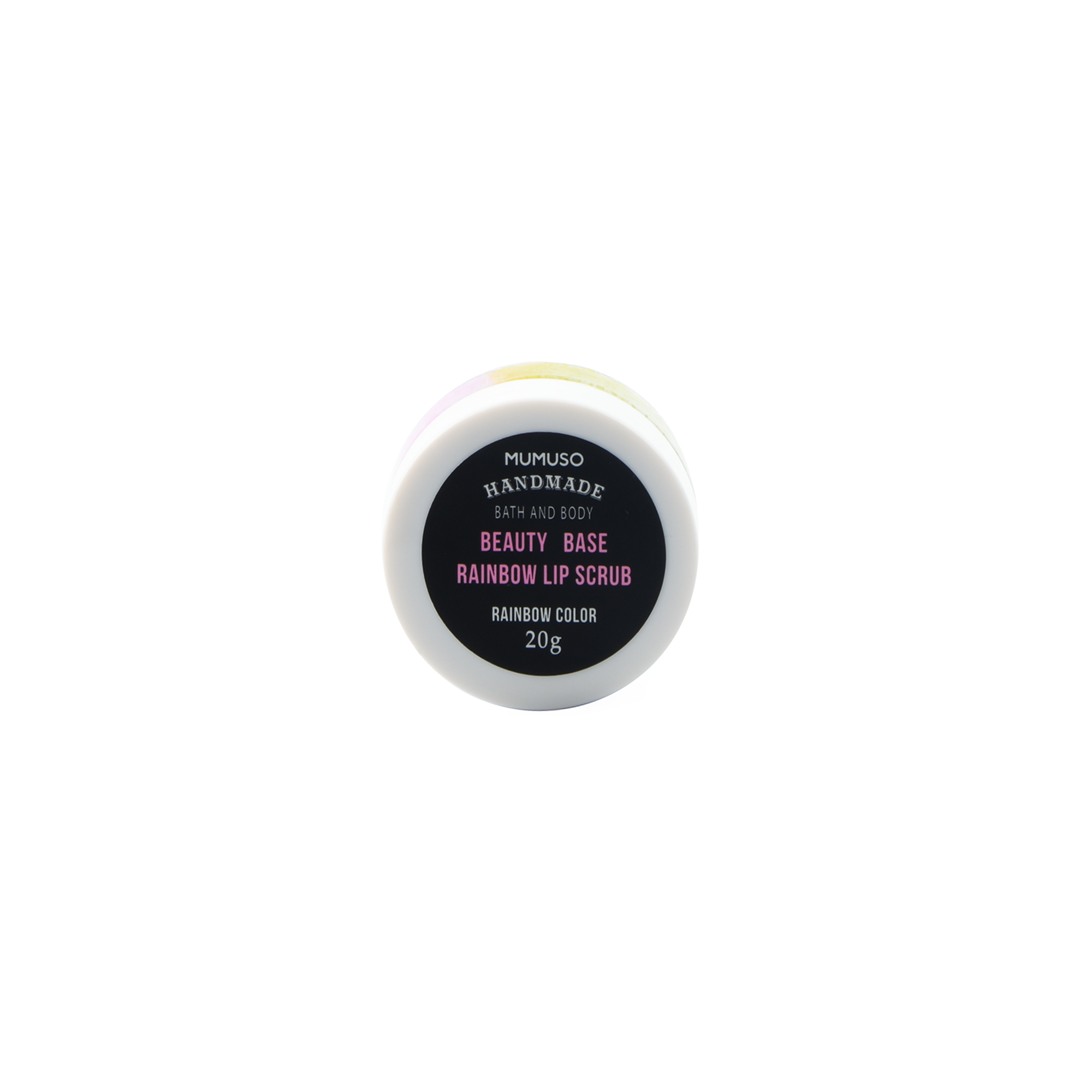 Beauty Base Handmade Rainbow Lip Scrub - 20g