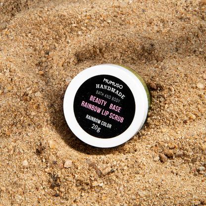 Beauty Base Handmade Rainbow Lip Scrub - 20g
