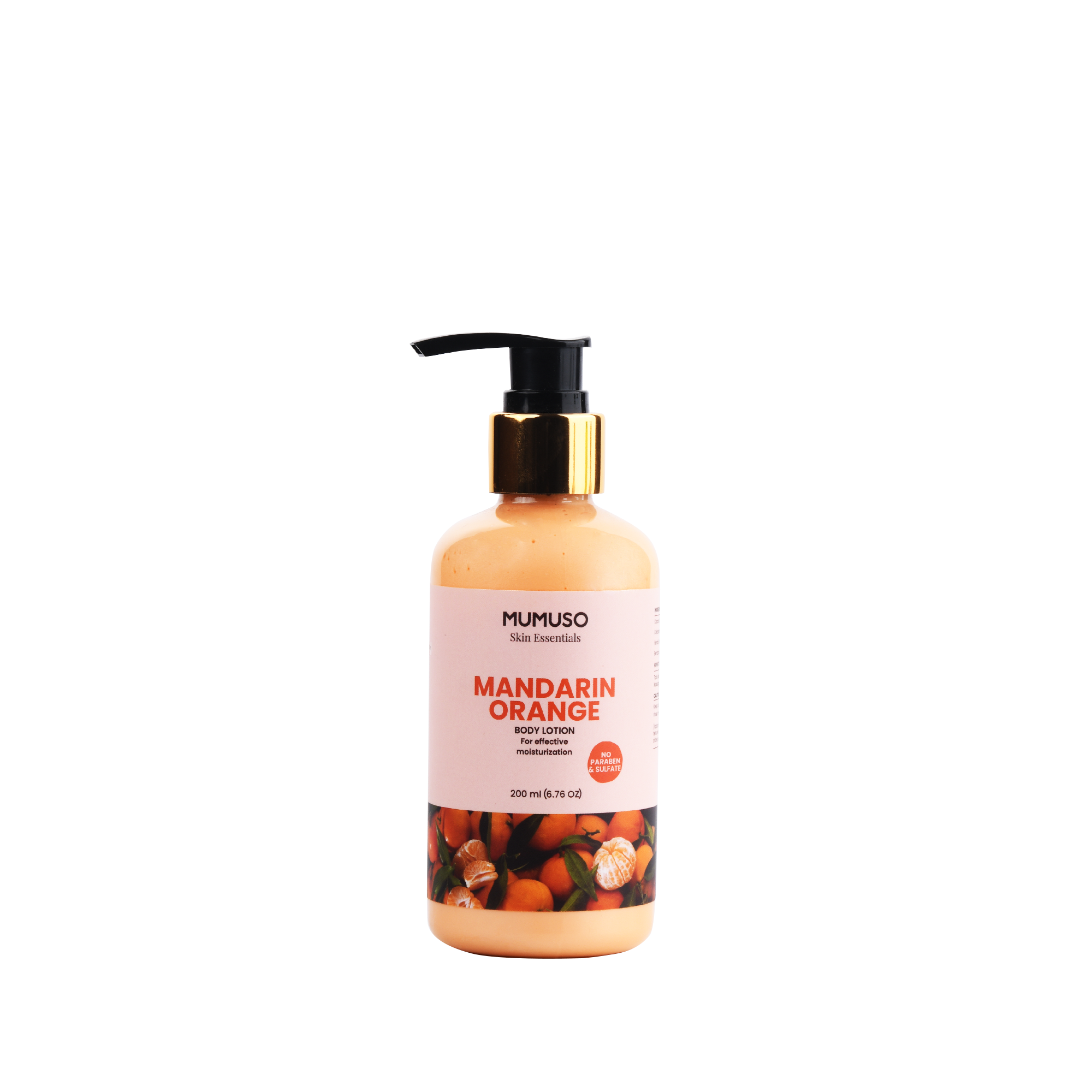 Mumuso Skin Essentials Mandarin Orange Body Lotion - 200ml