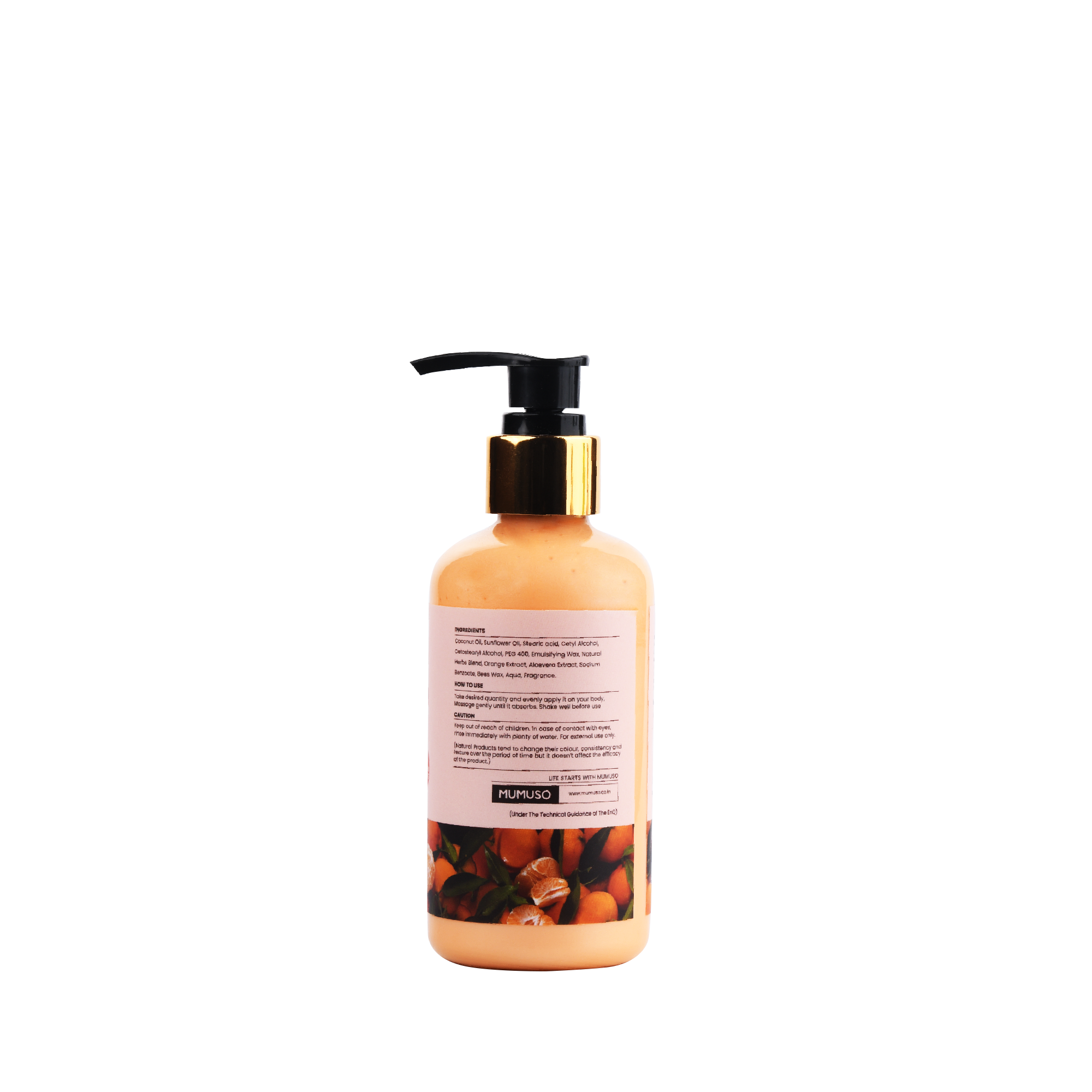 Mumuso Skin Essentials Mandarin Orange Body Lotion - 200ml