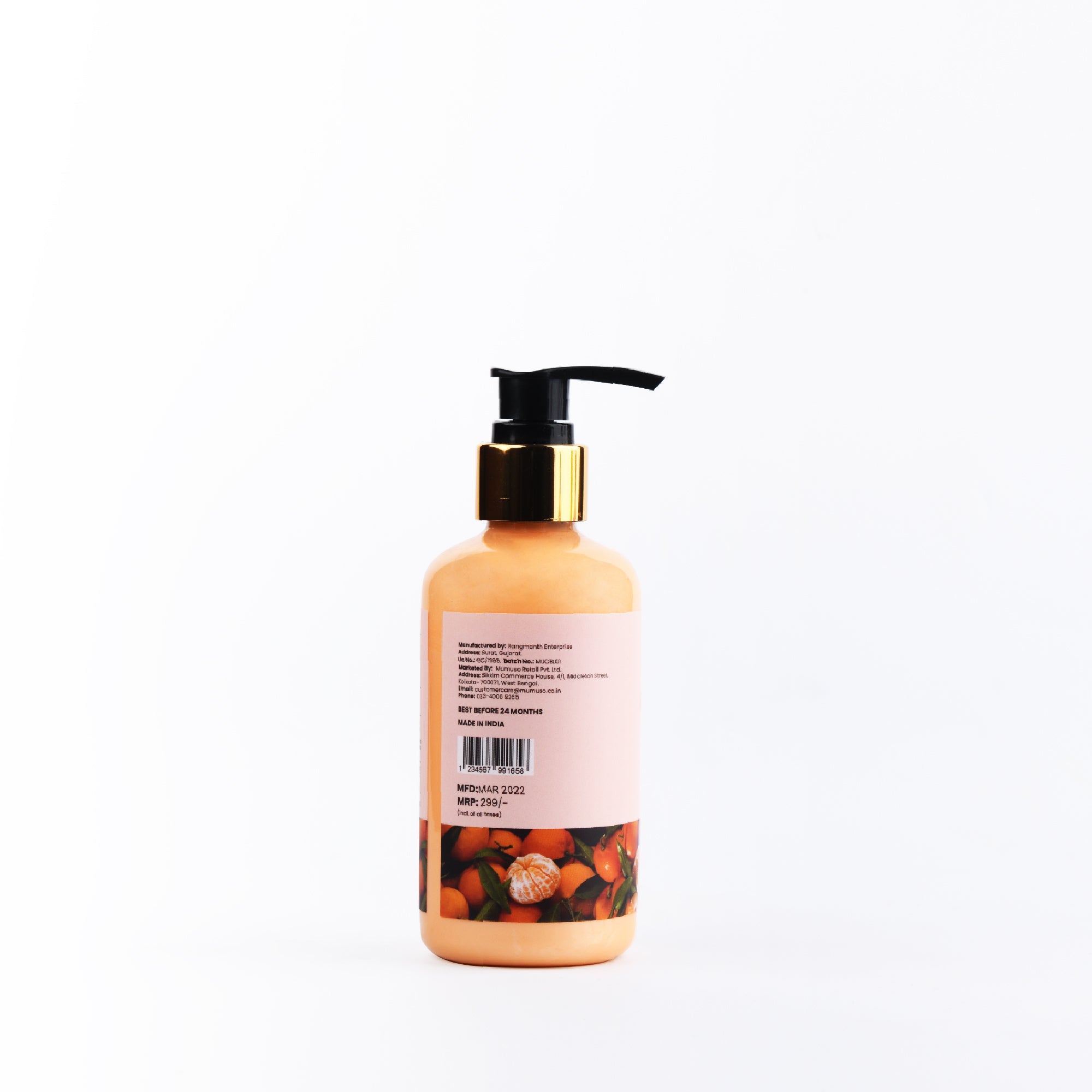 Mumuso Skin Essentials Mandarin Orange Body Lotion - 200ml