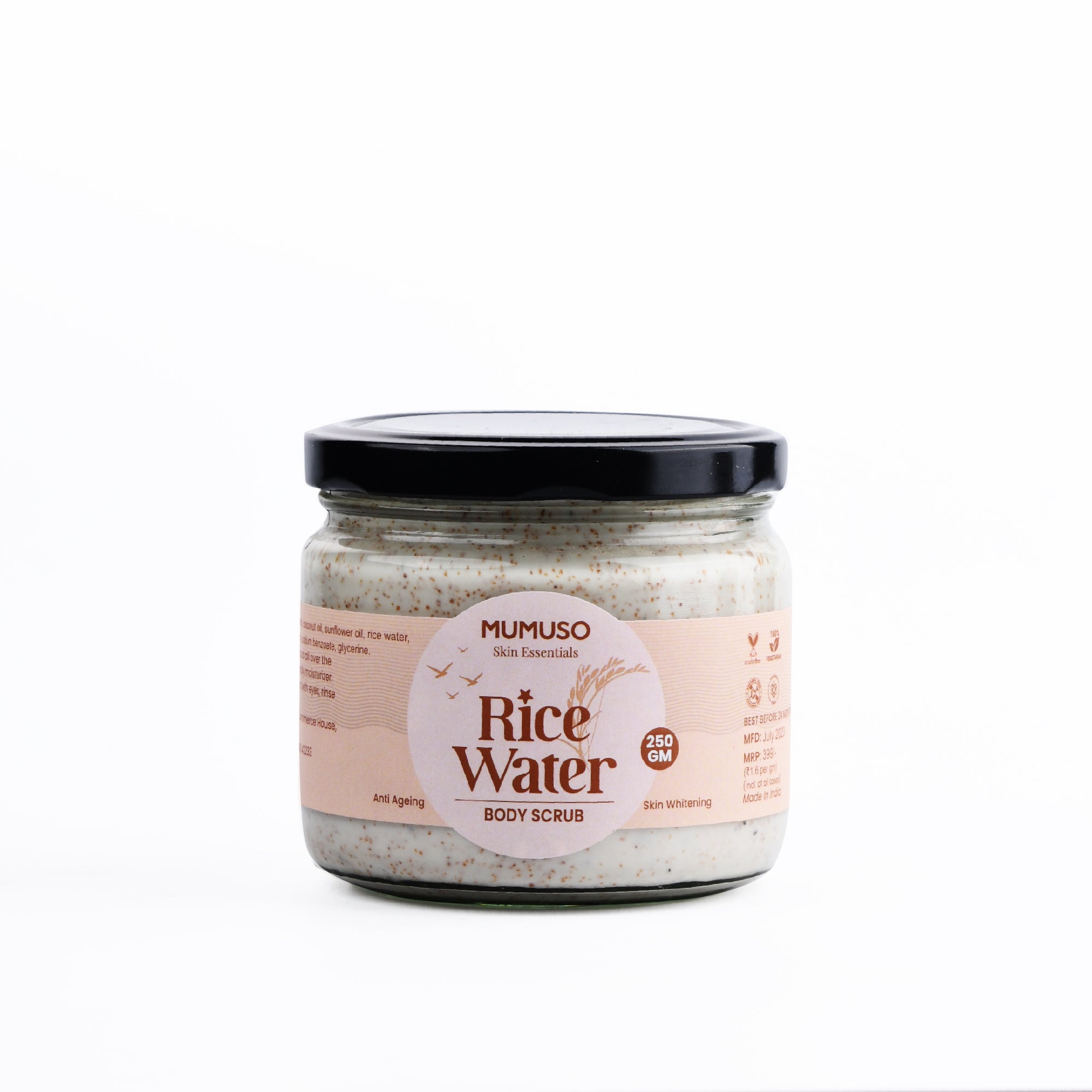 Brightening Rice Water Body Scrub