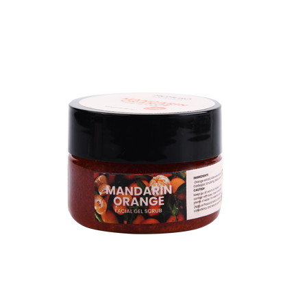 Mumuso Skin Essentials Mandarin Orange Facial Gel Scrub - 100 gm