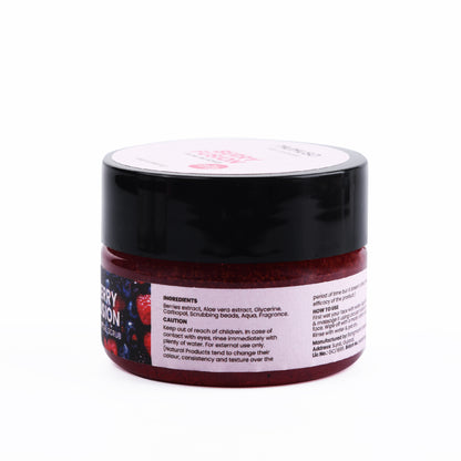 Mumuso Skin Essentials Berry Fusion Facial Gel Scrub - 100 gm