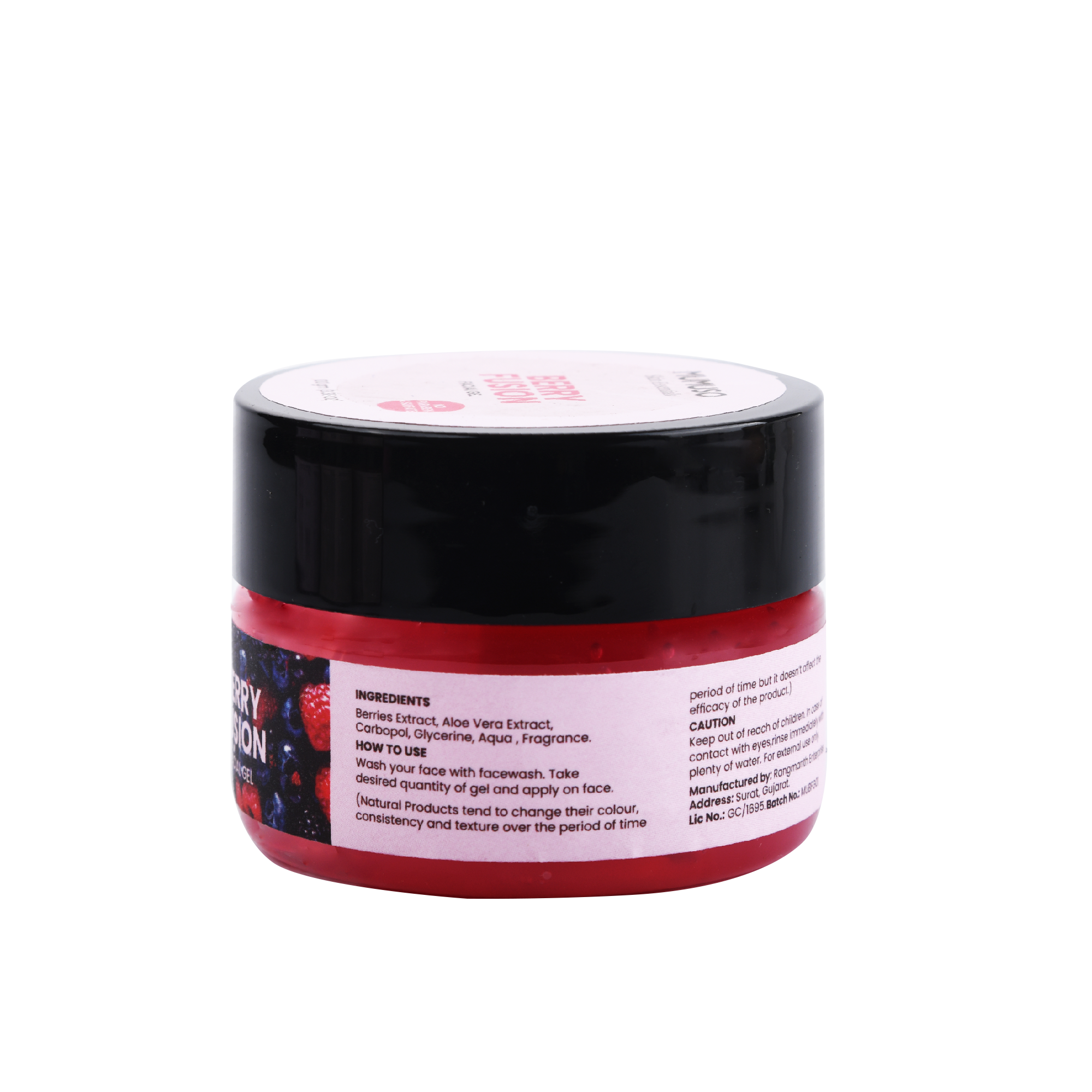 Berry Blossom Facial Gel for Lightweight Hydration