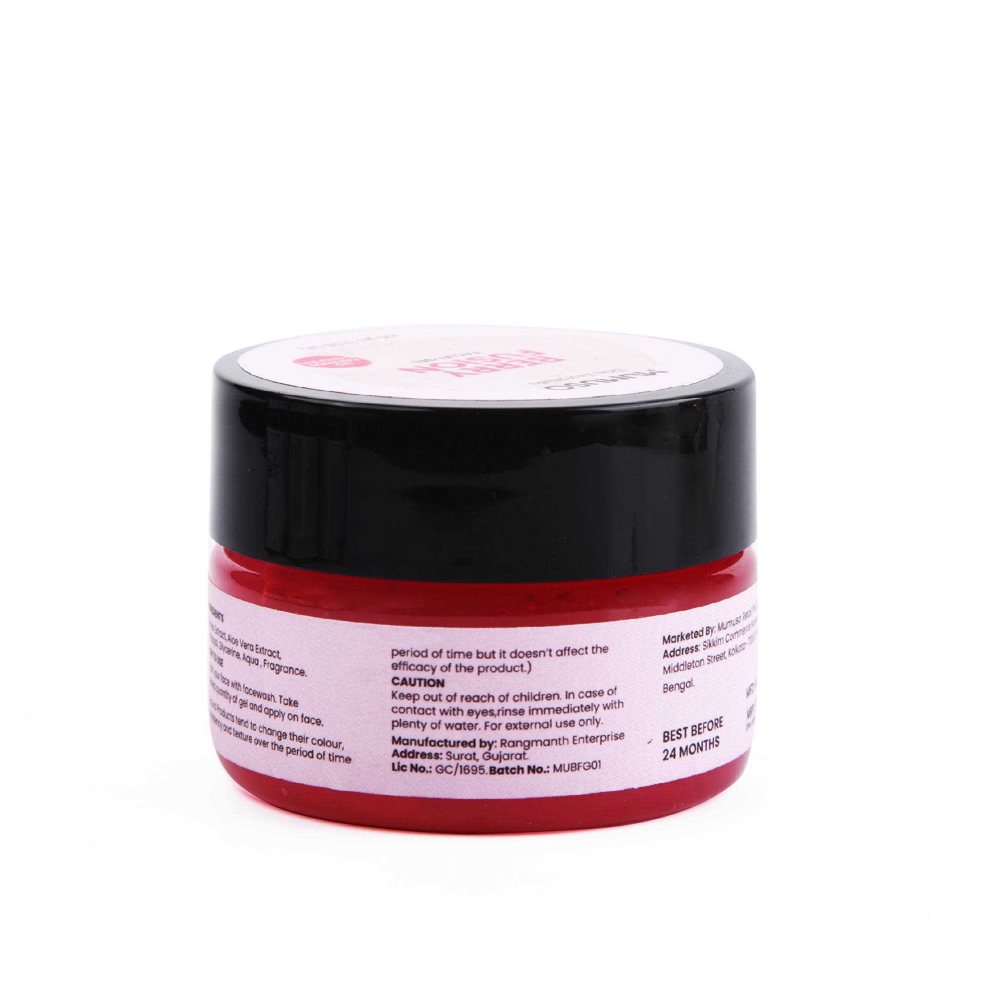 Berry Blossom Facial Gel for Lightweight Hydration