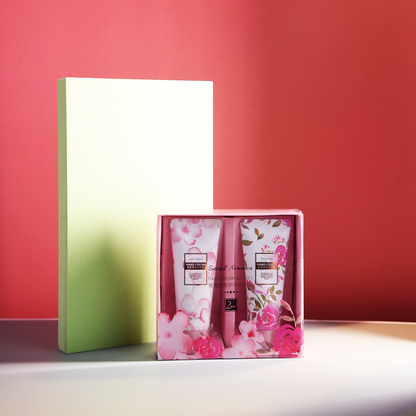 Sweet Romance Hand Cream Gift Set for Silky and Smooth Hands