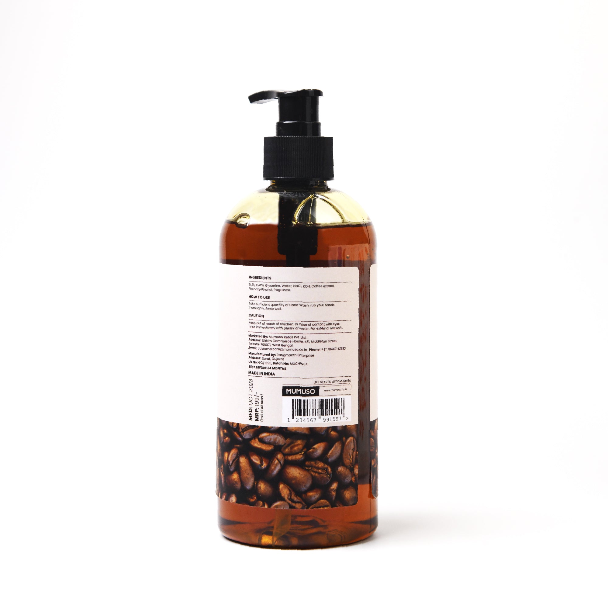 Coffee Hand Wash for Effective Germ Removal