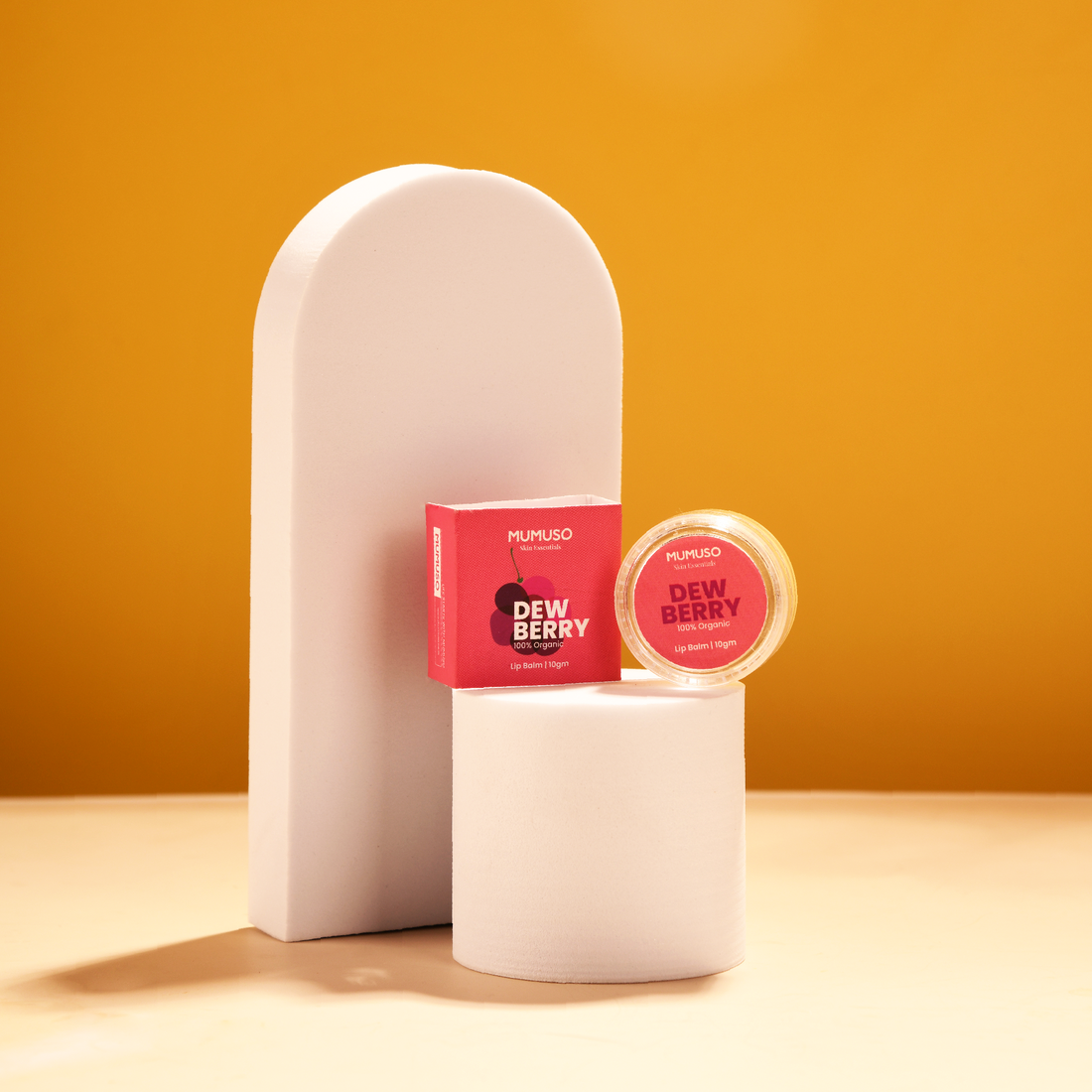 Organic Dew Berry Lip Balm - 10 gm