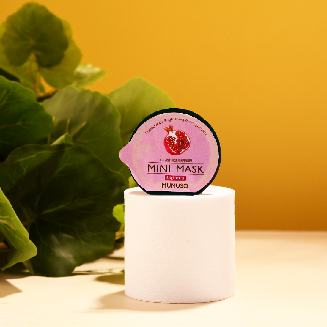 Pomegranate Brightening Overnight Mask for Refreshed and Recharged Skin