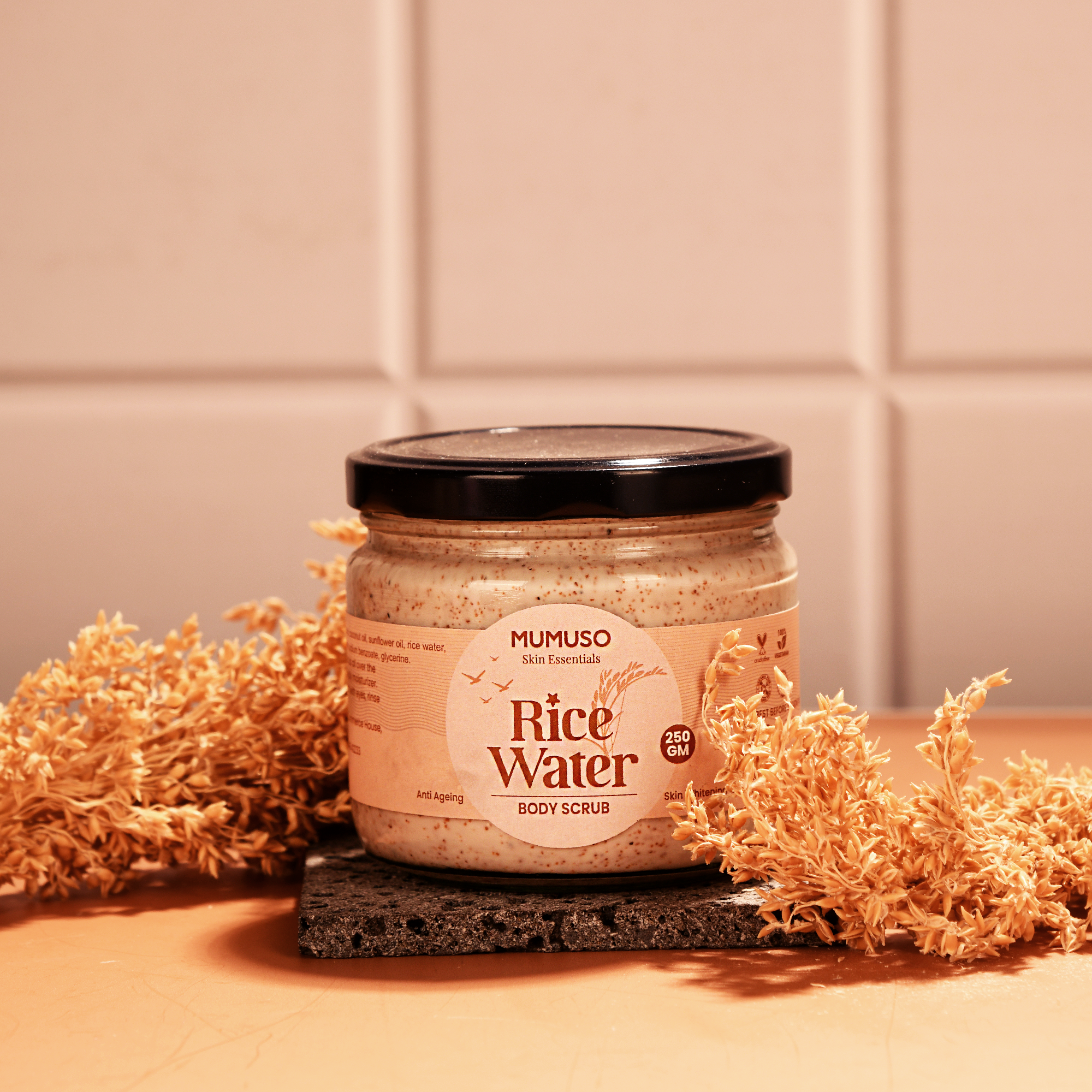 Brightening Rice Water Body Scrub