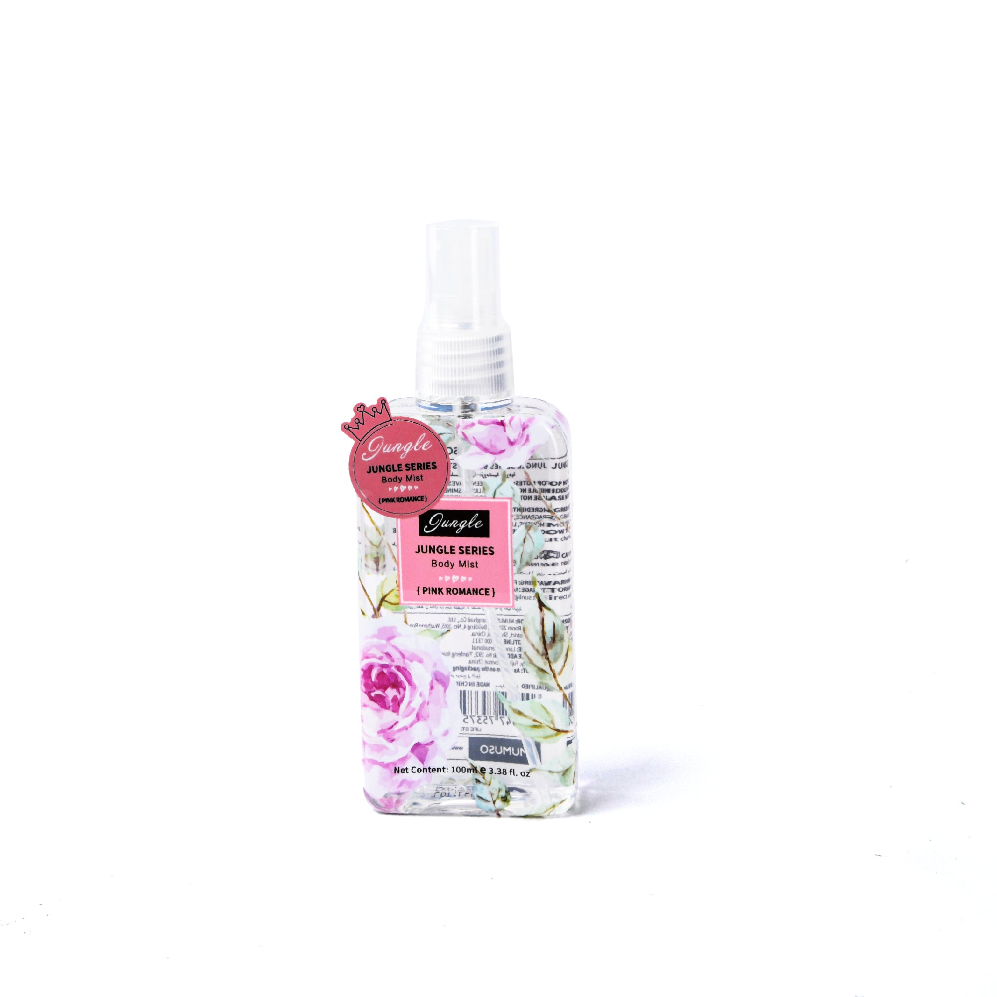 Jungle Series Body Mist Pink Romance 100 ml Mumuso