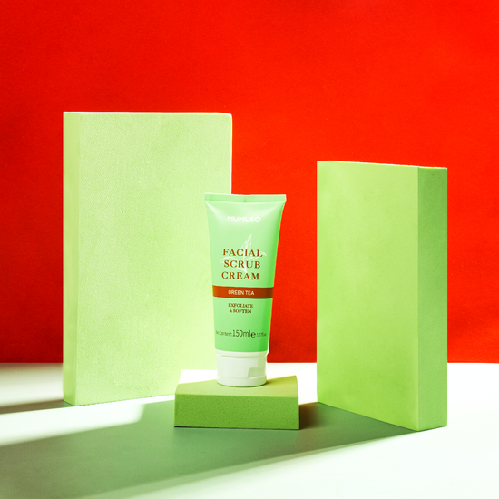 Mumuso Green Tea Facial Scrub Cream - 150 ml