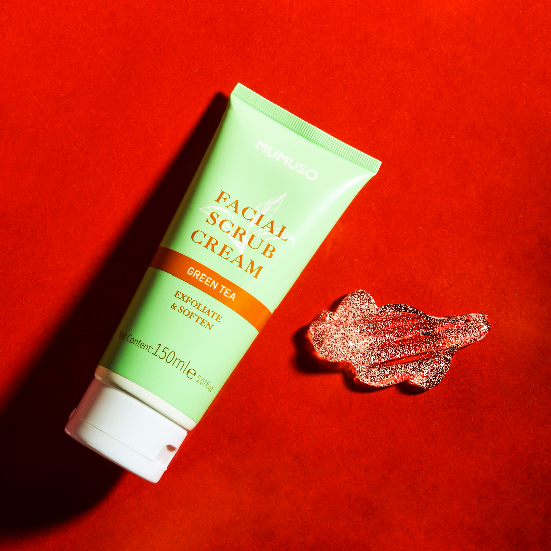 Mumuso Green Tea Facial Scrub Cream - 150 ml