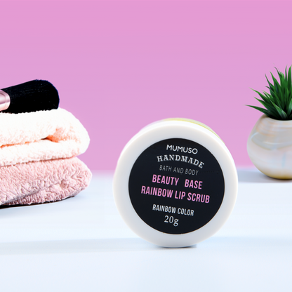 Beauty Base Handmade Rainbow Lip Scrub - 20g