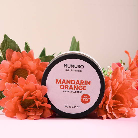 Mumuso Skin Essentials Mandarin Orange Facial Gel Scrub - 100 gm