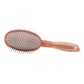 Effortless Styling Oval Pink Air Cushion Hair Brush Mumuso