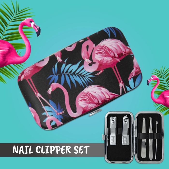 Fashionable Manicure Set - Grey Mumuso