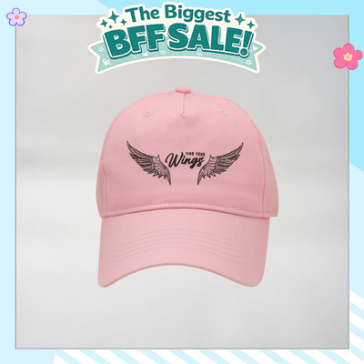 Fashionable Find Your Wings Cap - Pink