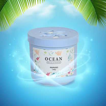 Fiber Can Air Freshener - Ocean Mumuso