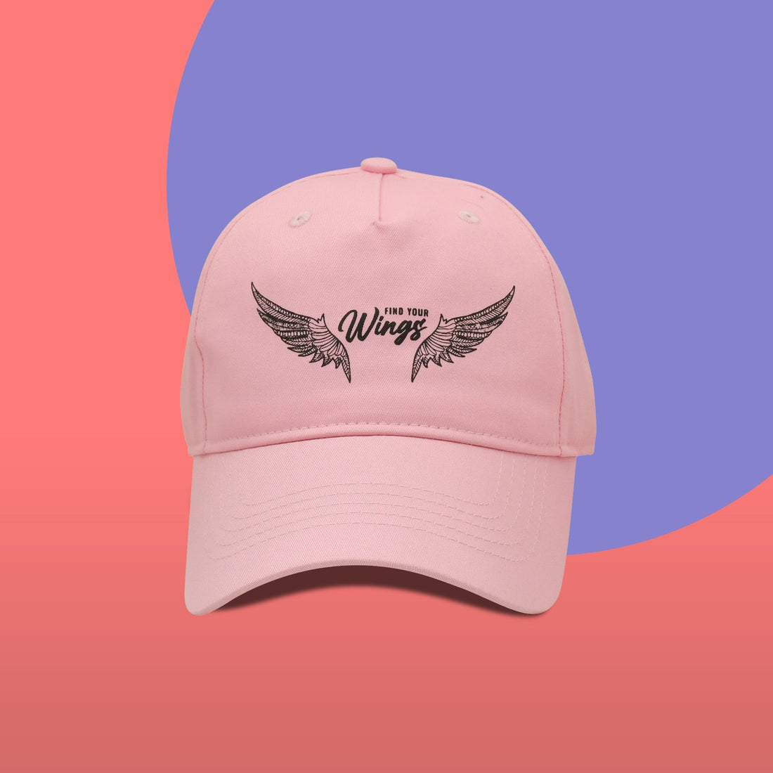 Find Your Wings Cap - Pink Mumuso