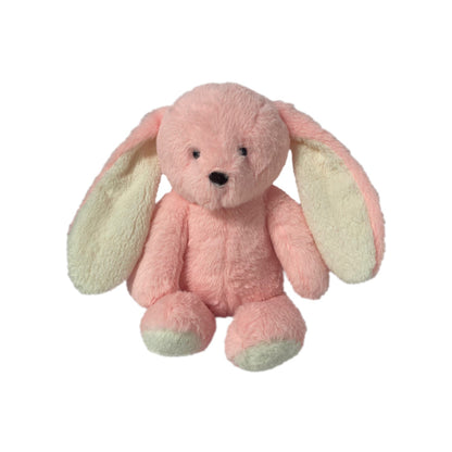 Fluffy Long Ears Bunny Plushie- Pink Mumuso