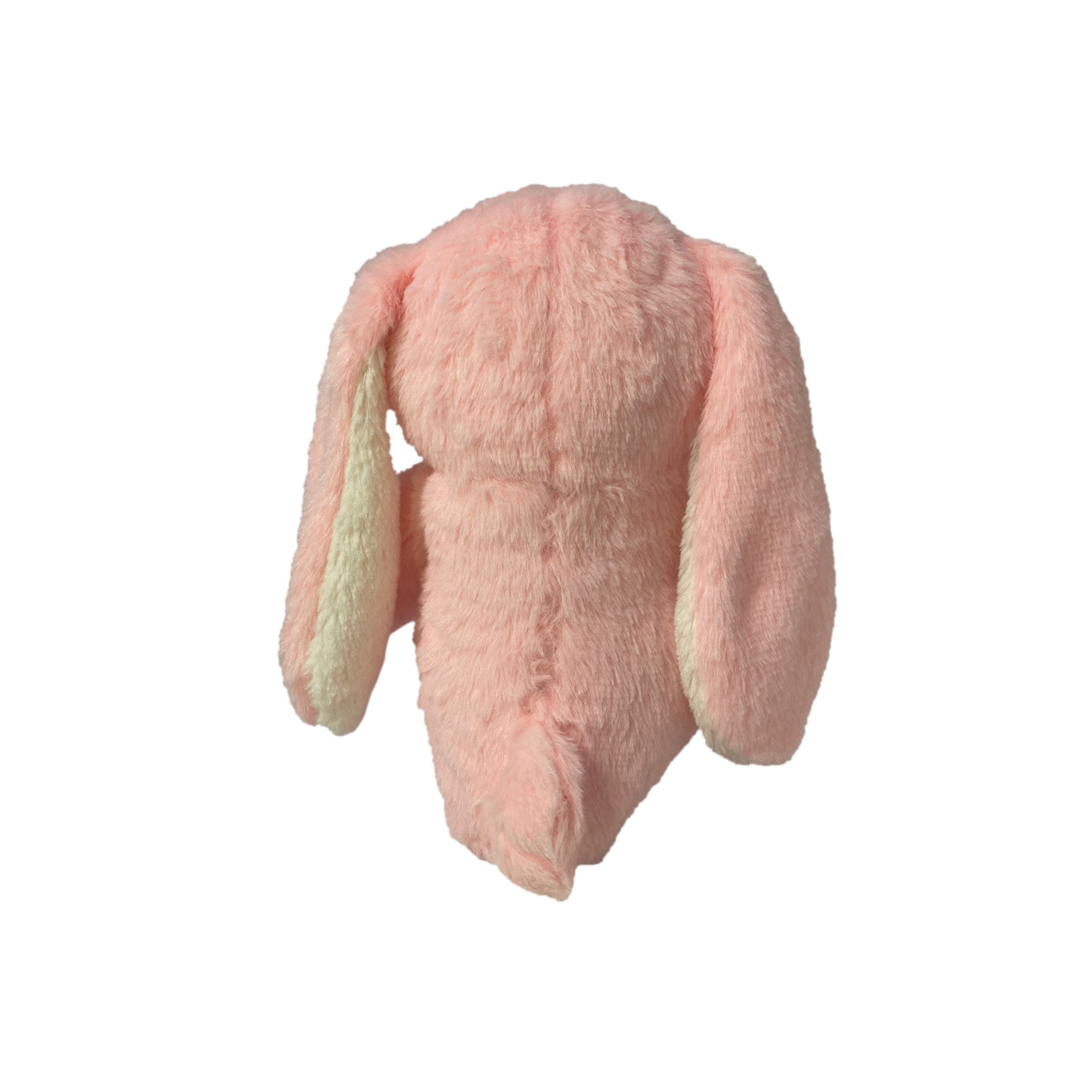 Fluffy Long Ears Bunny Plushie- Pink Mumuso