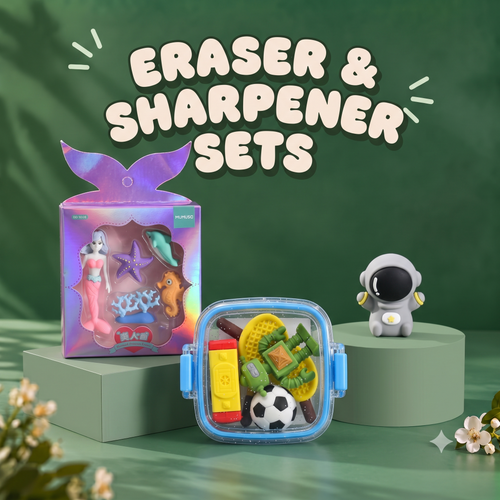 Erasers & Sharpners