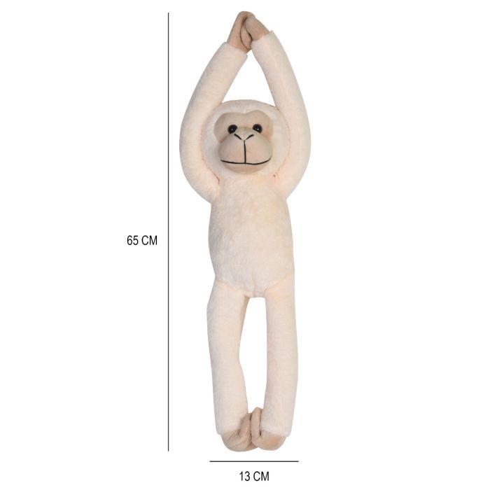 Hanging Monkey Plush Toy - Butter Yellow/ 55 cm Mumuso