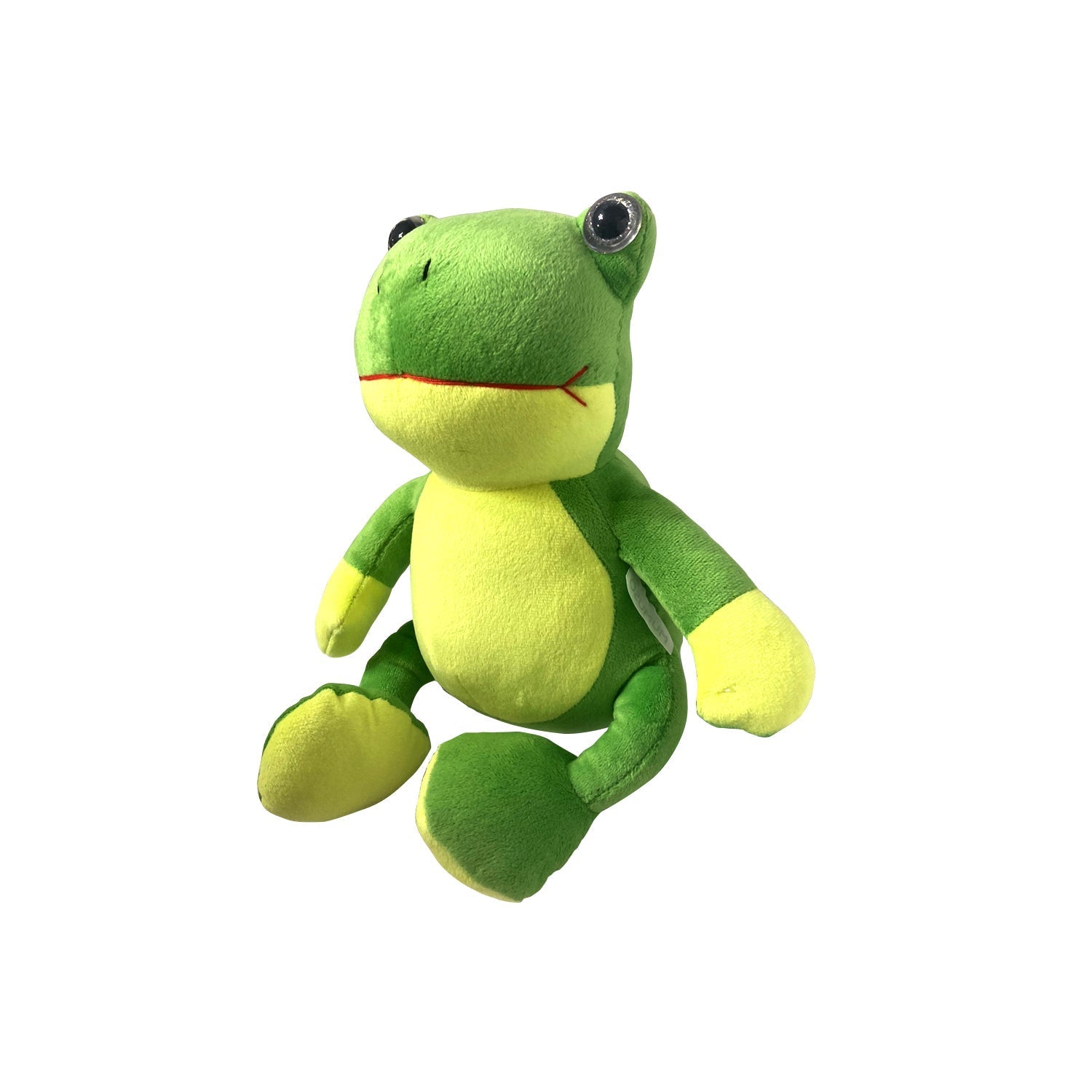 Happy-Faced Toad Thorax Plushie- Green Mumuso