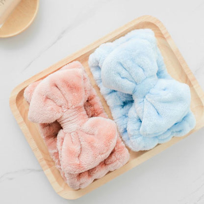 Headband with Bow - Blue Mumuso