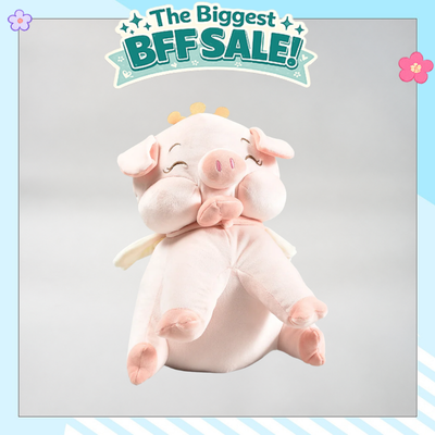 Super Cute Smiling Pink Piggy – 30cm