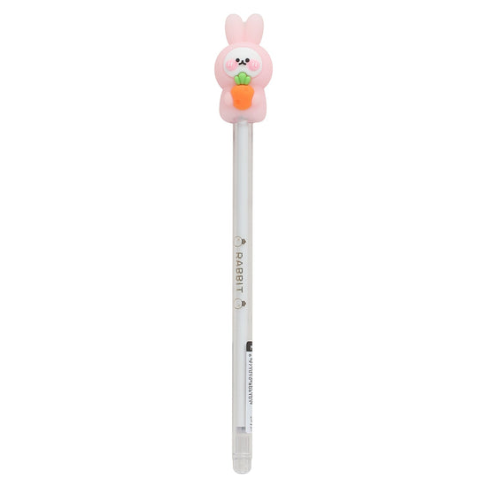 Hungry Bunny Gel Pen – White Mumuso