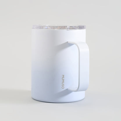 Cherry Blossom Insulated Coffee Cup- Blue
