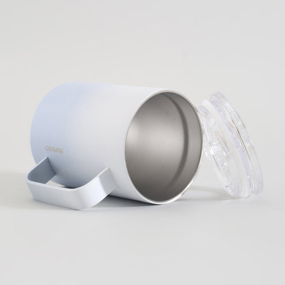 Cherry Blossom Insulated Coffee Cup- Blue