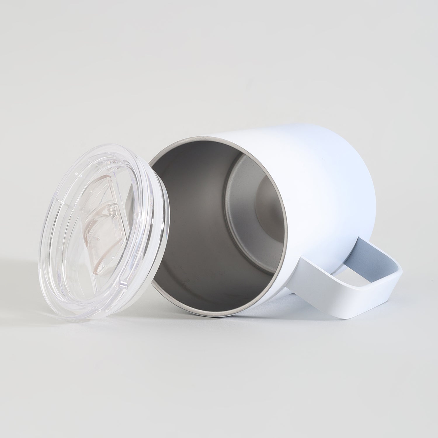 Cherry Blossom Insulated Coffee Cup- Blue